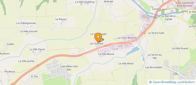 localisation de l'entreprise MONSIEUR QUENTIN LE DOUARIN à PLEUGRIFFET