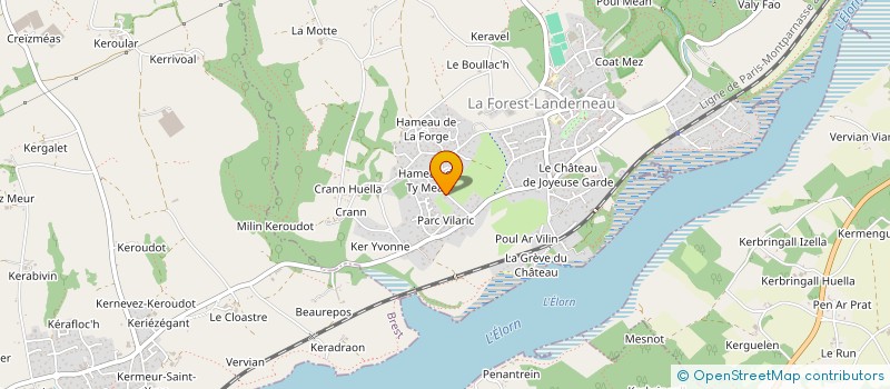 localisation de l'entreprise MONSIEUR QUENTIN LE GOC  SAINT-THONAN