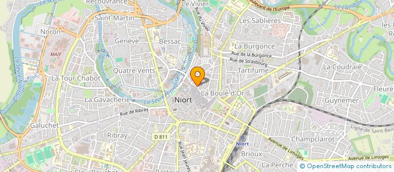 localisation de l'entreprise MONSIEUR QUENTIN LE GUENNEC  TARBES