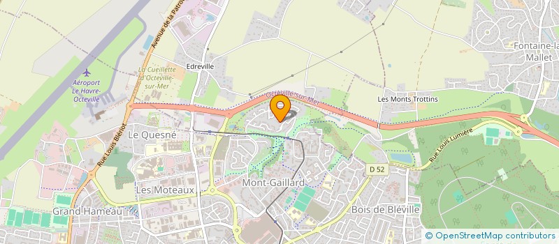 localisation de l'entreprise MONSIEUR QUENTIN LE MAHO  LE HAVRE