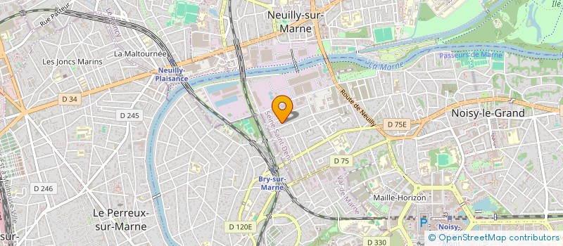 localisation de l'entreprise MONSIEUR QUENTIN LE PERON  NOISY-LE-GRAND