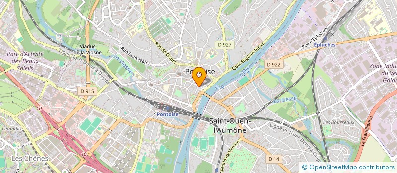 localisation de l'entreprise MONSIEUR QUENTIN LE VIOL à PONTOISE