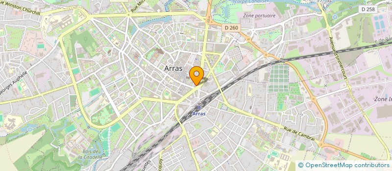 localisation de l'entreprise MONSIEUR QUENTIN LECLERC à ARRAS