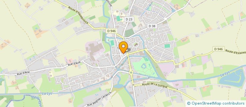 localisation de l'entreprise MONSIEUR QUENTIN LEGROS  MERVILLE