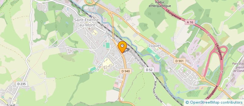 localisation de l'entreprise MONSIEUR QUENTIN LEHON  SAINT-ETIENNE-AU-MONT