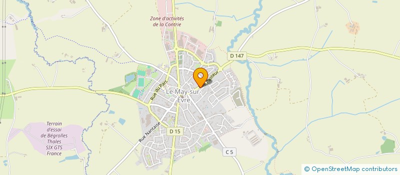 localisation de l'entreprise MONSIEUR QUENTIN LEMIERE  LE MAY-SUR-EVRE