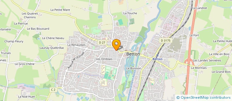 localisation de l'entreprise MONSIEUR QUENTIN LEMOULAND  BETTON