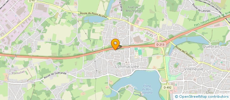 localisation de l'entreprise MONSIEUR QUENTIN LENORMAND  SAINT-NAZAIRE