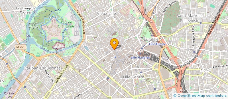 localisation de l'entreprise MONSIEUR QUENTIN LENOUVEL  LILLE