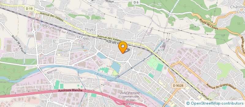 localisation de l'entreprise MONSIEUR QUENTIN LEROULLEY  ARACHES-LA-FRASSE