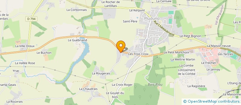 localisation de l'entreprise MONSIEUR QUENTIN LESIOURD  VAL-D'ARGUENON