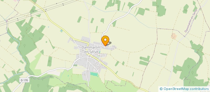 localisation de l'entreprise MONSIEUR QUENTIN LETARTRE  DAMMARTIN-EN-SERVE