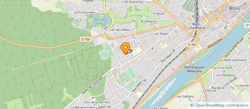 localisation de l'entreprise MONSIEUR QUENTIN LEUILLIER à BLOIS