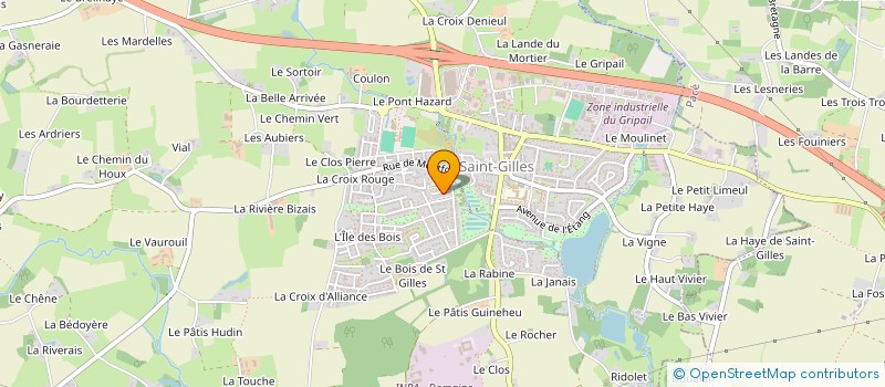 localisation de l'entreprise MONSIEUR QUENTIN LEVACHER  SAINT-GILLES