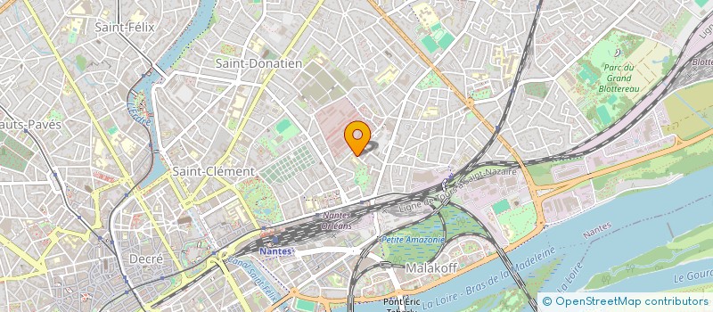 localisation de l'entreprise MONSIEUR QUENTIN LEVASSEUR à NANTES