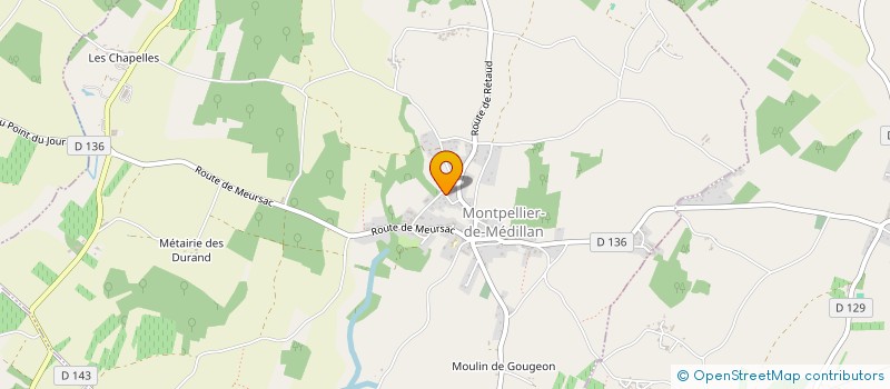 localisation de l'entreprise MONSIEUR QUENTIN LIESSE  MONTPELLIER-DE-MEDILLAN