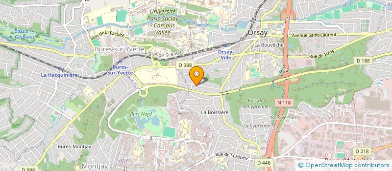 localisation de l'entreprise MONSIEUR QUENTIN LIEUMONT à ORSAY