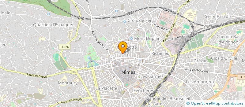 localisation de l'entreprise MONSIEUR QUENTIN LIGNE  NIMES