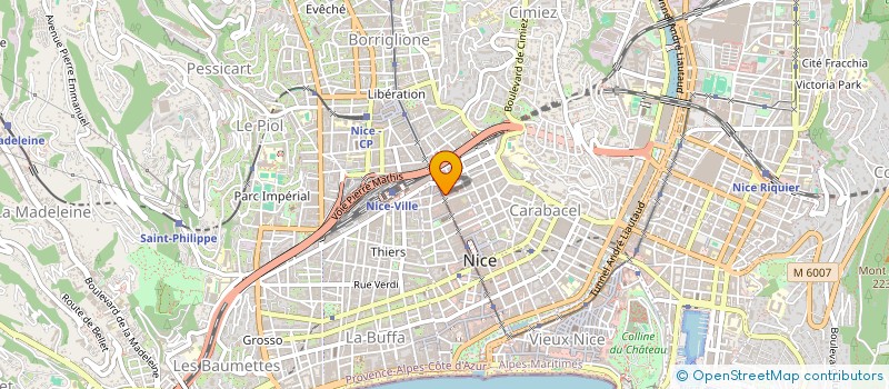 localisation de l'entreprise MONSIEUR QUENTIN LION  NICE