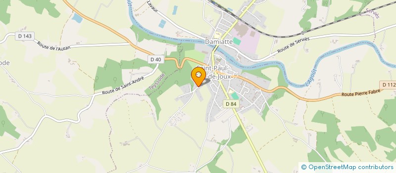 localisation de l'entreprise MONSIEUR QUENTIN LIOTTIER  SAINT-PAUL-CAP-DE-JOUX