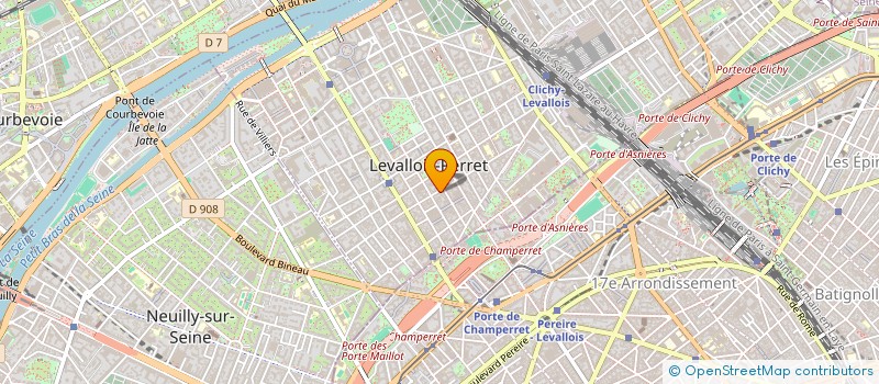 localisation de l'entreprise MONSIEUR QUENTIN LISSART à LEVALLOIS-PERRET