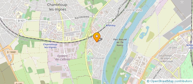 localisation de l'entreprise MONSIEUR QUENTIN LIU  ANDRESY