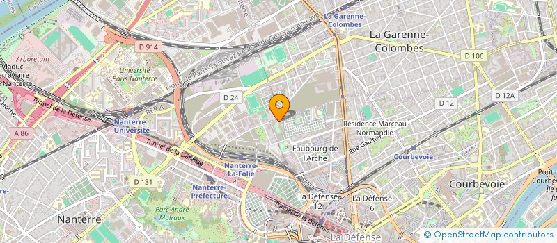 localisation de l'entreprise MONSIEUR QUENTIN LOCQUENEUX à COURBEVOIE