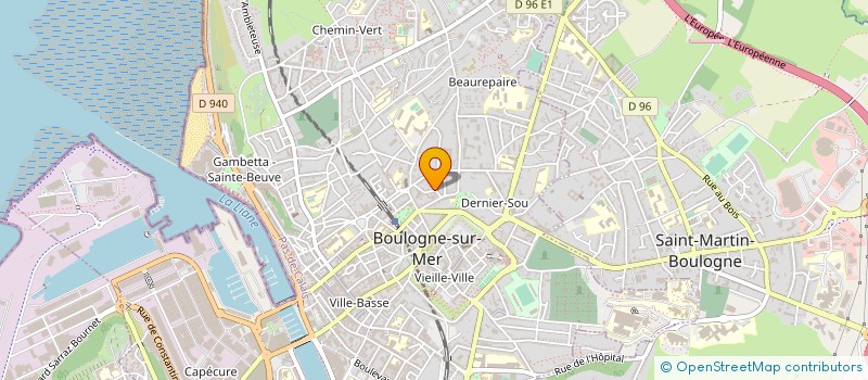 localisation de l'entreprise MONSIEUR QUENTIN LOISEL à BOULOGNE-SUR-MER