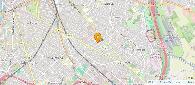 localisation de l'entreprise MONSIEUR QUENTIN LOIZELET  TOULOUSE