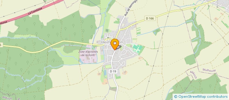 localisation de l'entreprise MONSIEUR QUENTIN LONGO  HEIMSBRUNN