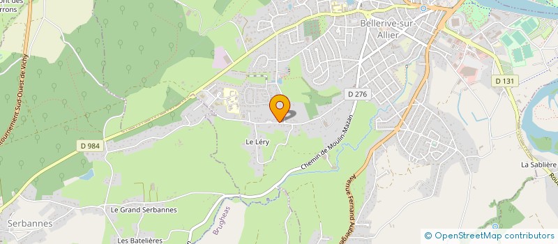localisation de l'entreprise MONSIEUR QUENTIN LOPEZ à BELLERIVE SUR ALLIER