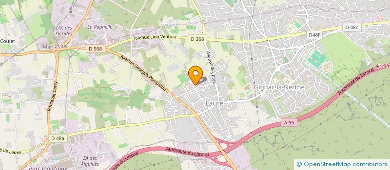localisation de l'entreprise MONSIEUR QUENTIN LORCERIE à GIGNAC-LA-NERTHE