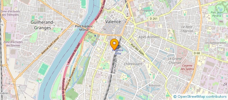 localisation de l'entreprise MONSIEUR QUENTIN LORENTE  VALENCE