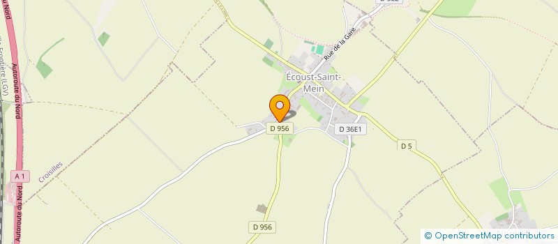 localisation de l'entreprise MONSIEUR QUENTIN LOUBEL  ECOUST-SAINT-MEIN