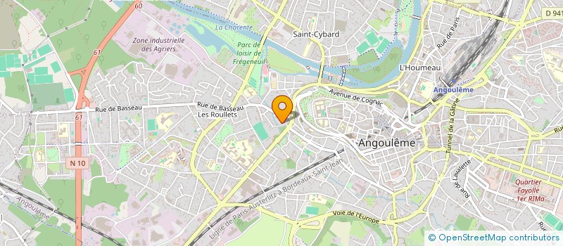 localisation de l'entreprise MONSIEUR QUENTIN LUIGGI à ANGOULEME