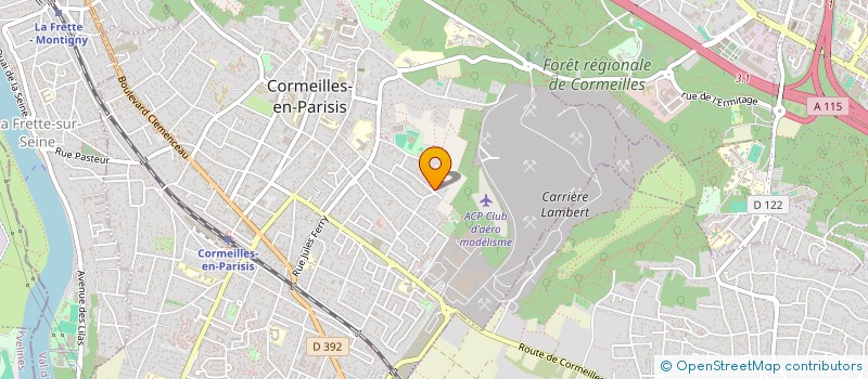 localisation de l'entreprise MONSIEUR QUENTIN MACE à CORMEILLES-EN-PARISIS