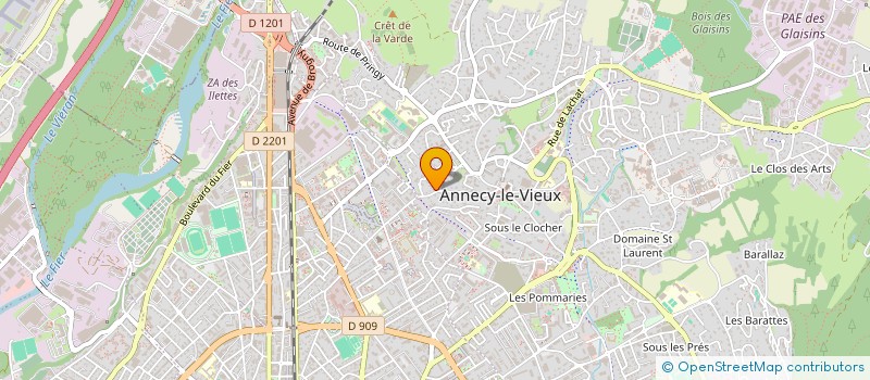 localisation de l'entreprise MONSIEUR QUENTIN MAHEAS à ANNECY