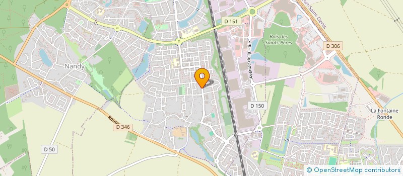 localisation de l'entreprise MONSIEUR QUENTIN MANGOLD  SAVIGNY-LE-TEMPLE