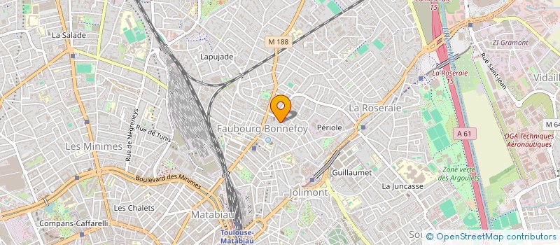 localisation de l'entreprise MONSIEUR QUENTIN MANTEAU à TOULOUSE
