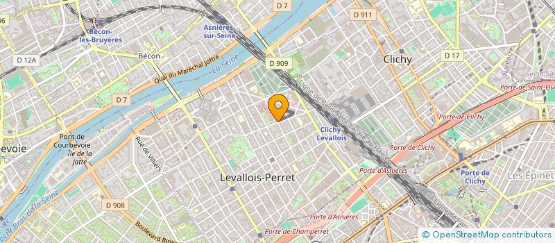 localisation de l'entreprise MONSIEUR QUENTIN MARANDON à LEVALLOIS-PERRET