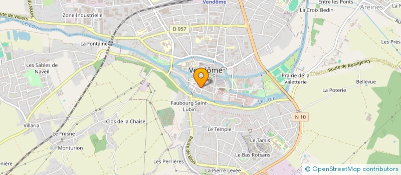 localisation de l'entreprise MONSIEUR QUENTIN MARCHAND  VENDOME