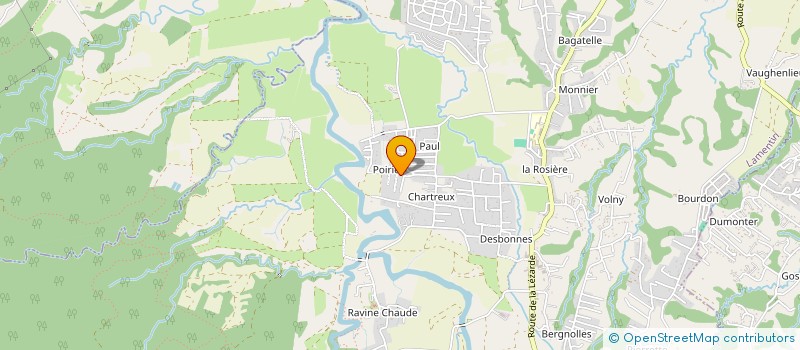 localisation de l'entreprise MONSIEUR QUENTIN MARCHAND  LAMENTIN