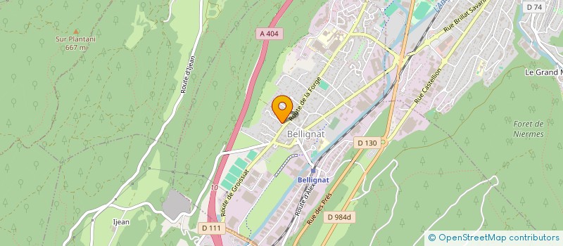 localisation de l'entreprise MONSIEUR QUENTIN MARCOVECCHIO à BELLIGNAT