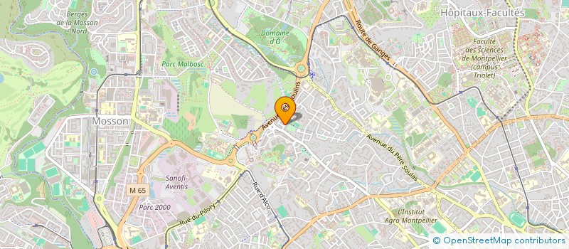 localisation de l'entreprise MONSIEUR QUENTIN MARI à MONTPELLIER