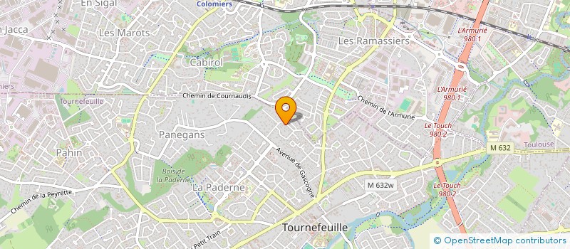 localisation de l'entreprise MONSIEUR QUENTIN MARQUETTE  TOURNEFEUILLE