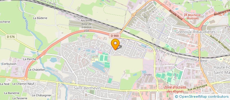 localisation de l'entreprise MONSIEUR QUENTIN MARSOLLIER  SAINT-BERTHEVIN