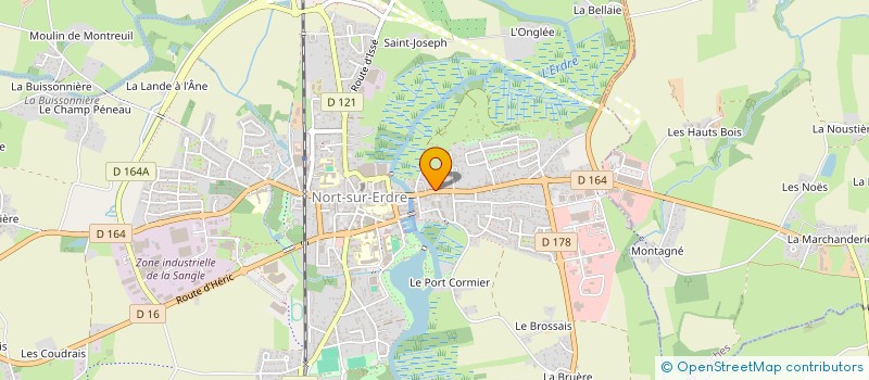 localisation de l'entreprise MONSIEUR QUENTIN MARTIN  NORT-SUR-ERDRE