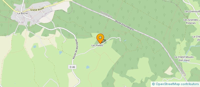 localisation de l'entreprise MONSIEUR QUENTIN MARTIN  MOROGUES