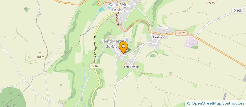 localisation de l'entreprise MONSIEUR QUENTIN MARTINIEN à SAINT-MARTIN-DU-MONT