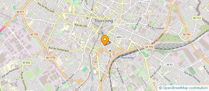 localisation de l'entreprise MONSIEUR QUENTIN MASQUELIER à TOURCOING